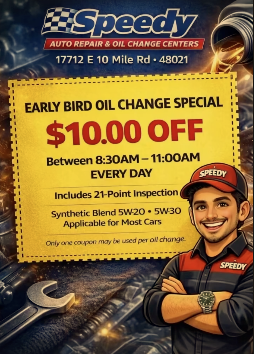 Oil Change Special